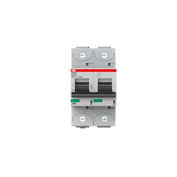 Interruttore automatico miniaturizzato 2 poli 50A 50kA caratteristica K alta prestazione DC250V