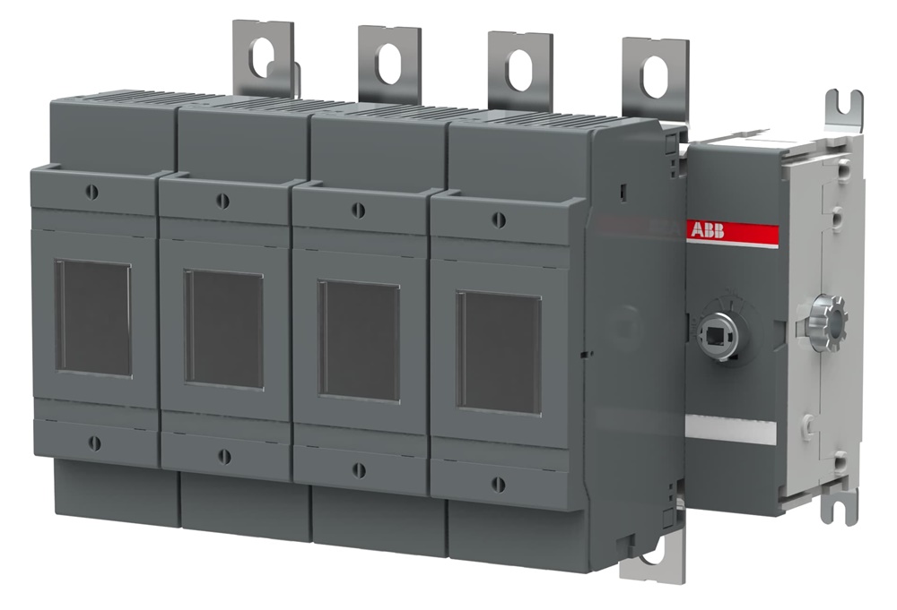Sezionatore fusibile NH 250A 4 poli frontale per impianti industriali e distribuzione elettrica