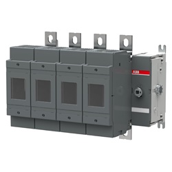Sezionatore fusibile NH 250A 4 poli frontale per impianti industriali e distribuzione elettrica
