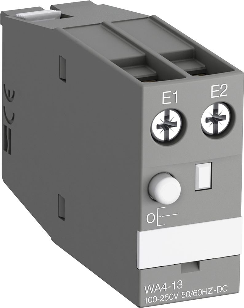 Unità scatto meccanico WA4-12 48-130V AC/DC per contattori AF09-AF65, risparmio energetico, sblocco elettromagnetico e manuale