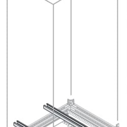 Traverse per trasformatori lunghezza 800 mm per quadri industriali