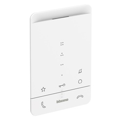 Citofono vivavoce Classe 100A16E 2 fili con comandi touch per uso residenziale e professionale