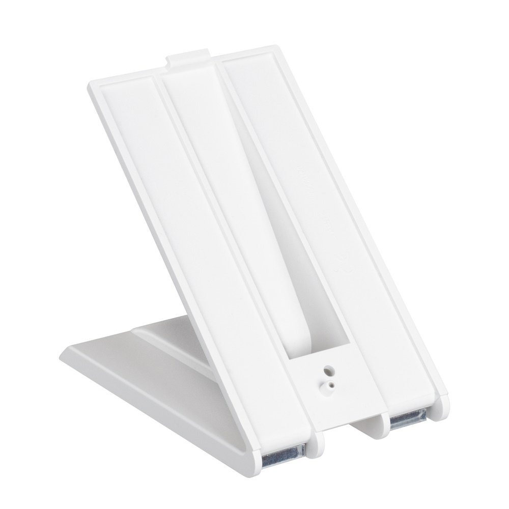 Base da tavolo resistente bianca per installazione citofoni videocitofoni Classe 100 ambienti professionali