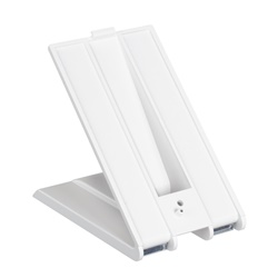 Base da tavolo resistente bianca per installazione citofoni videocitofoni Classe 100 ambienti professionali