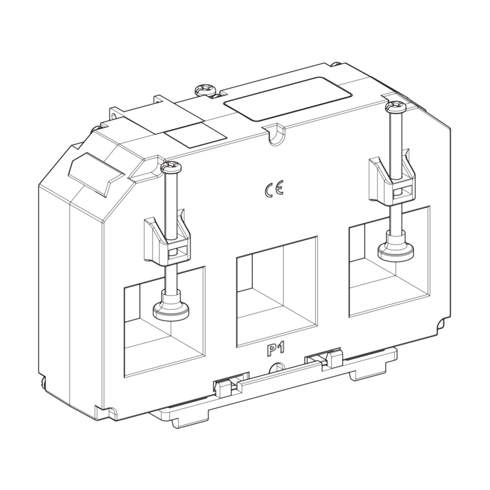 TA 3in1 Quick Click - RJ45 - 1/3V - 25 mm - 60 A