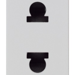 PRESA SICURY 2P 16A USA+EU  4,8MM S