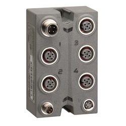 Blocco 4 uscite analogiche 0-20mA IP67 M12 TM7