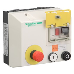 TeSys LG - enclosure for DOL starter - with 2 pushbuttons - emergency stop