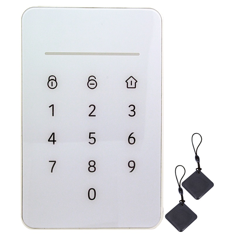 Tastiera wireless con 2 tag Sekur IP controllo accessi sistemi elettrici sicurezza avanzata