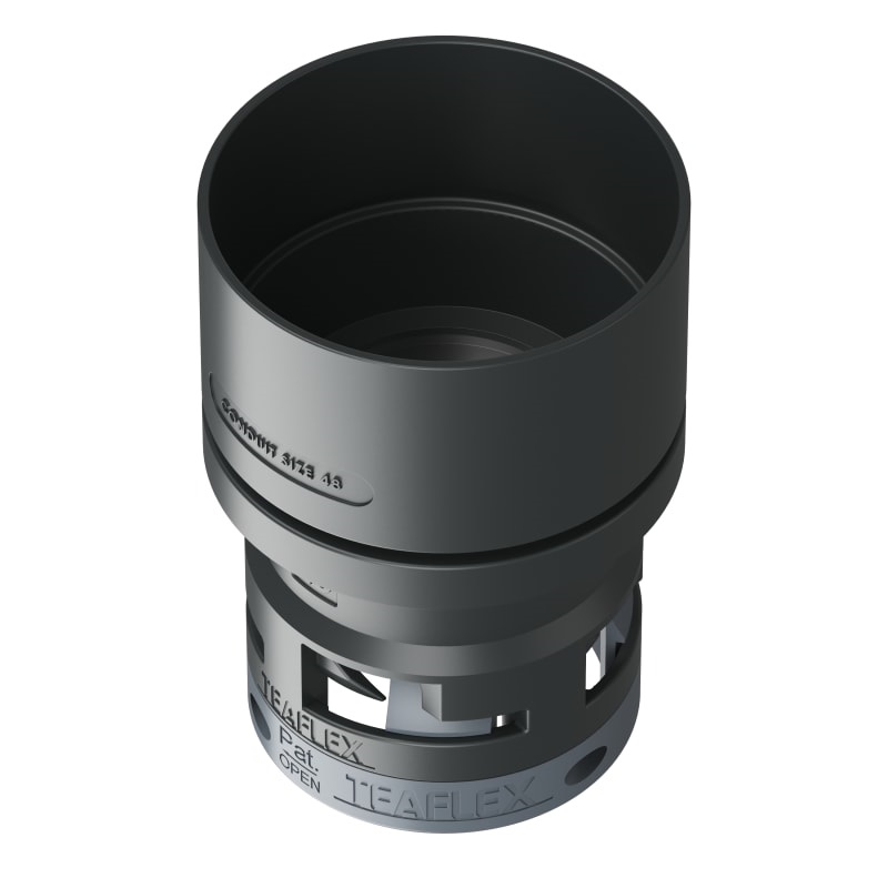 Raccordo Adattatore Nero Ip66 4829