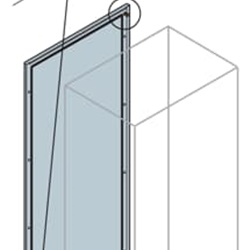 Pannello posteriore 1600x800mm per quadro elettrico industriale