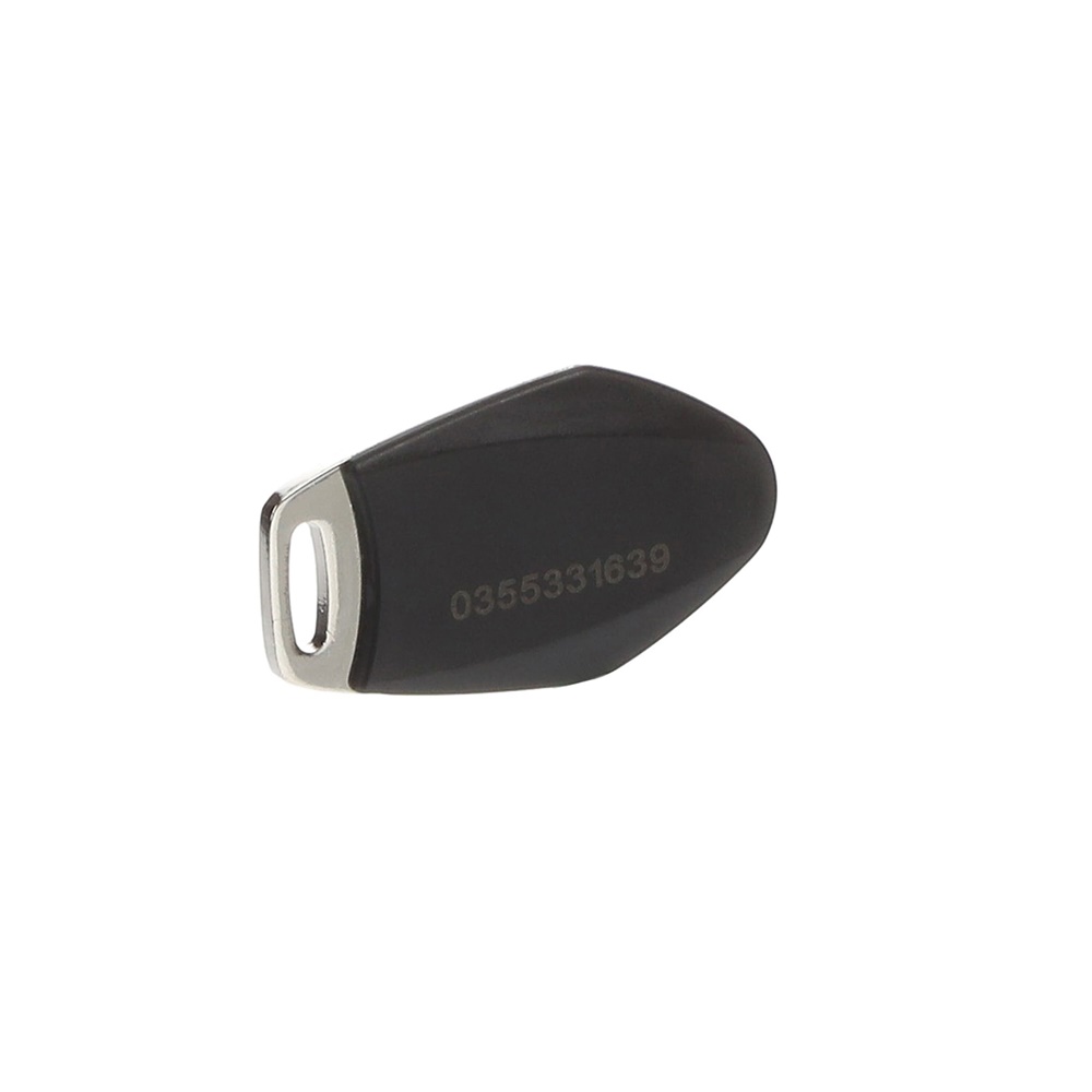 Portachiavi transponder ID 51023F nero 125KHz controllo accessi sicurezza elettronica