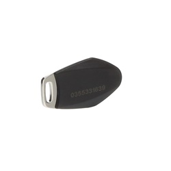 Portachiavi transponder ID 51023F nero 125KHz controllo accessi sicurezza elettronica