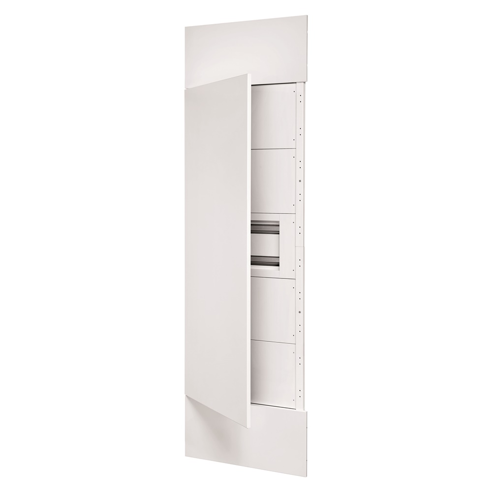 Colonna impianto incasso DOMO CENTER 2400 mm porta metallica distribuzione domotica dati