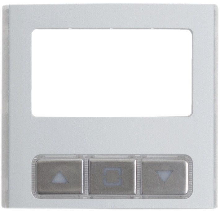 Frontale modulo display MTMFDY con supporto policarbonato IK07 per sistemi elettrici controllo e visualizzazione