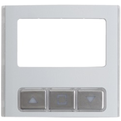 Frontale modulo display MTMFDY con supporto policarbonato IK07 per sistemi elettrici controllo e visualizzazione