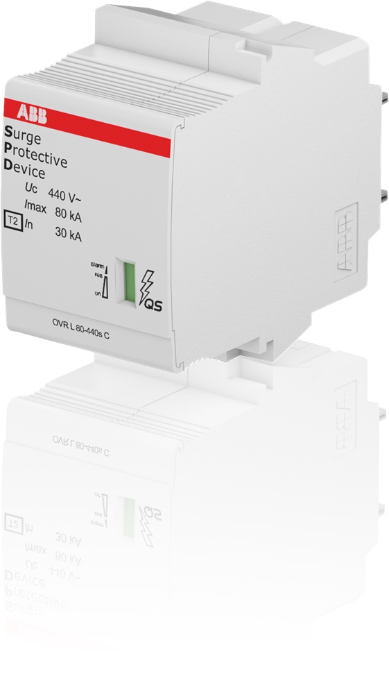 OVR T2 Cartuccia Scaricatore Sovratensioni 80kA 440V QS Protezione Elettrica