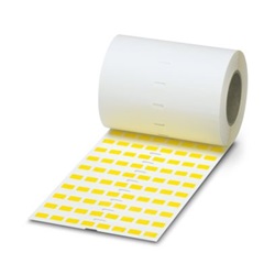 Etichette gialle 10x7mm per morsettiere