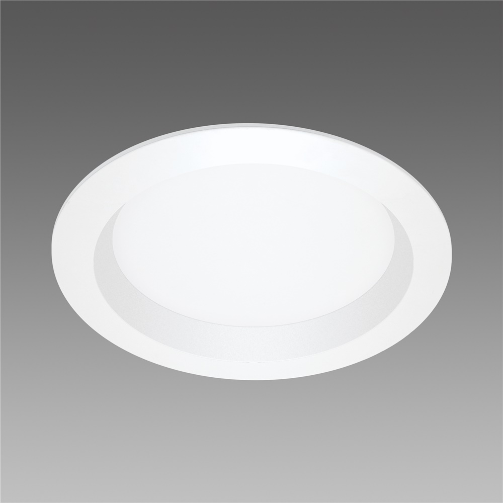 Faretto LED incasso 24W 3000K CRI95 bianco IP44 uffici hotel