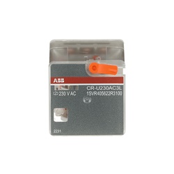 Relè interfaccia pluggable 3 contatti scambio 230VAC 250V 10A con LED e pulsante test per controllo circuiti elettrici industriali e civili