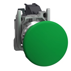 Pulsante a fungo rosso 1 NO ATEX