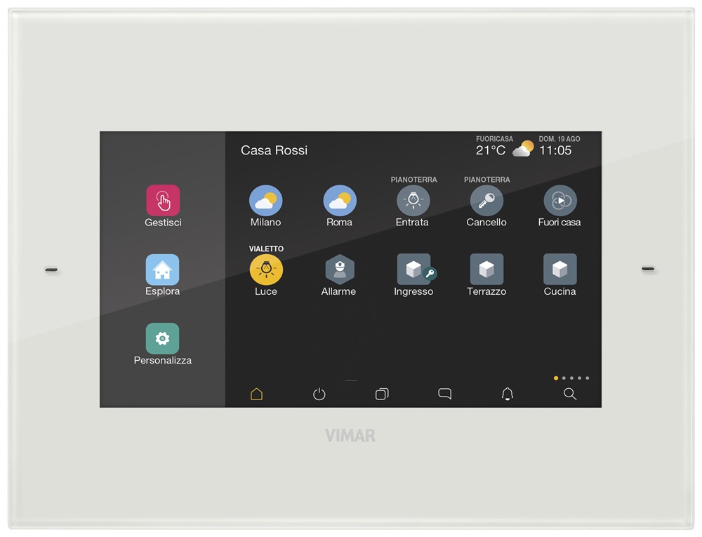 TOUCH SCREEN DOMOTICO IP 7   POE BI