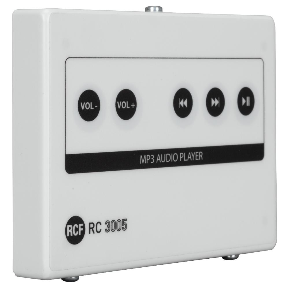 Controllo remoto da muro RC 3005 per gestione volume sistema allarme vocale DXT 3000, installazione universale scatola 503