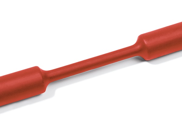 Termorestringente 2:1 rosso TF21 guaina poliolefina flessibile isolamento elettrico protezione meccanica