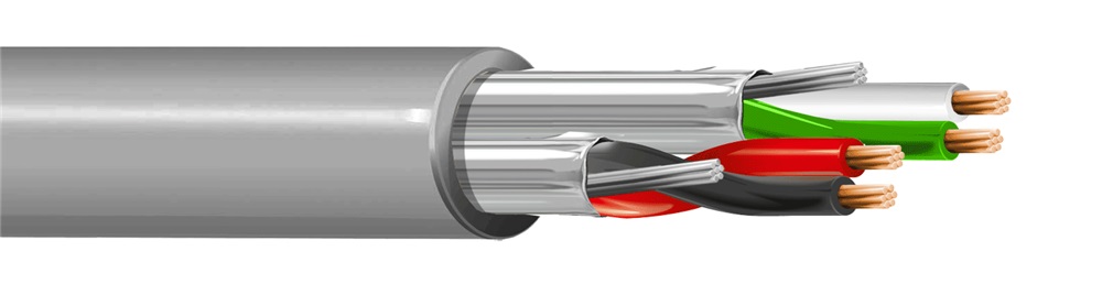 CAVO ITC 2X2 AWG 20 FLEX FTP GRIGIO AF MAT.1