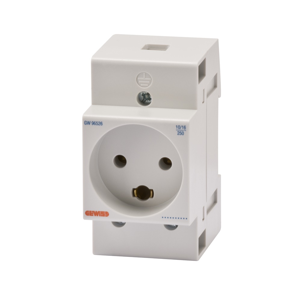 Presa 2P+T 16A standard DIN cavo 2,5 metri per impianti elettrici industriali e civili