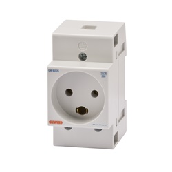 Presa 2P+T 16A standard DIN cavo 2,5 metri per impianti elettrici industriali e civili