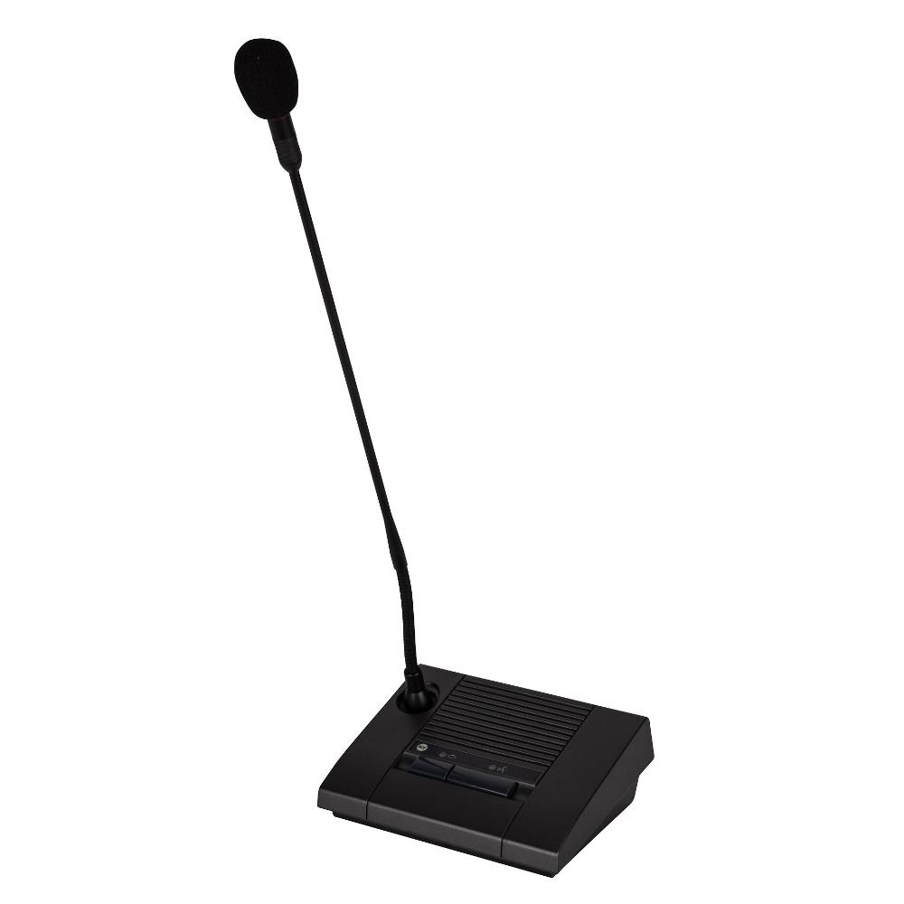Console microfonica presidente MMS 3405P con microfono cardioide 46 cm, controllo priorità, collegamento CAT 5FTP, ideale per ambienti piccoli e conferenze professionali