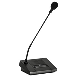 Console delegato MMS 3404D microfono cardioide 46 cm per piccoli ambienti con collegamento cascata CAT 5FTP