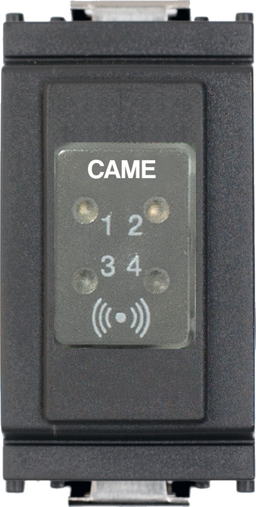 Inseritore transponder elettronico compatto con due I/O programmabili per controllo accessi residenziale e commerciale