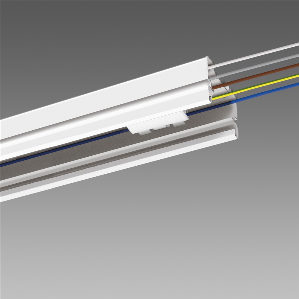 Canale elettrificato 5 poli 6001 2842mm interno IP40 IK08