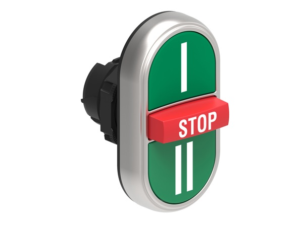 PULSANTE TRIPLO I-STOP-II