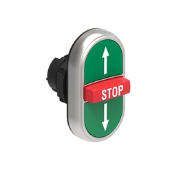 PULSANTE TRIPLO F.SAL.-STOP-F.DISC.
