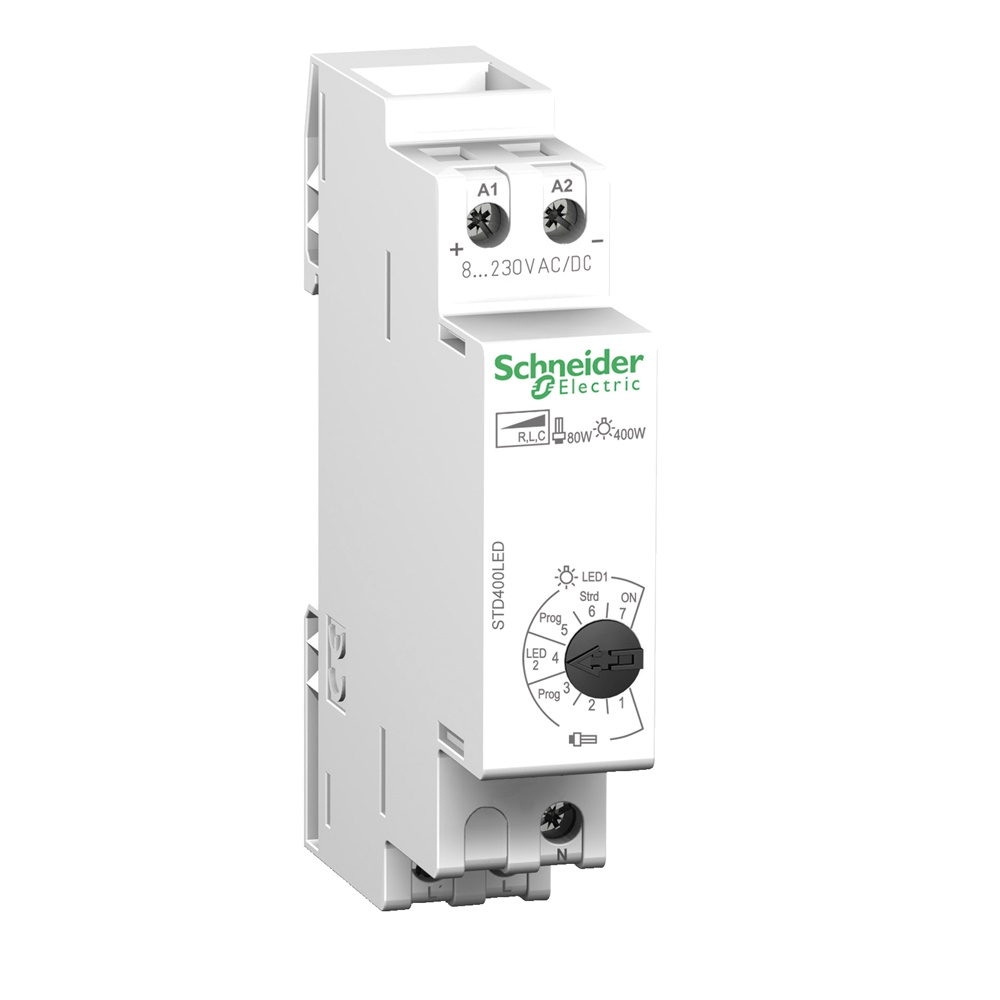 LED Dimmer da guida DIN STD per regolazione illuminazione LED industriale