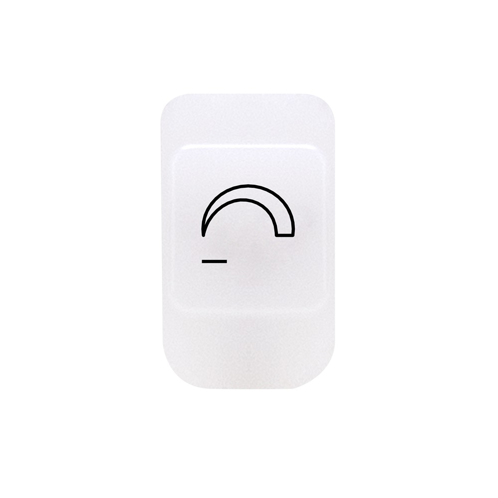 LENTE CON SIMBOLO ILLUMINABILE - DIMMER DECREMENTO