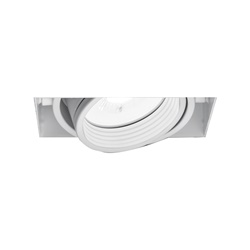 Faretto incasso cartongesso orientabile cardanico alluminio verniciato attacco GU10