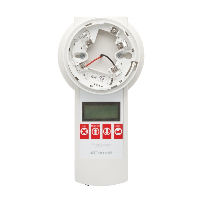 Programmatore dispositivi indirizzati, alimentatore incluso, batterie 4xAA, 255x102x65mm