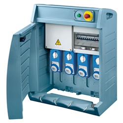 Q-BOX4 ASC quadro elettrico cantiere 4 prese SBF 6 kW certificato EN 61439-4