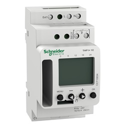 Cronotermostato digitale Acti 9 THP1+ 1C 42 memorie 7 giorni riscaldamento ambiente