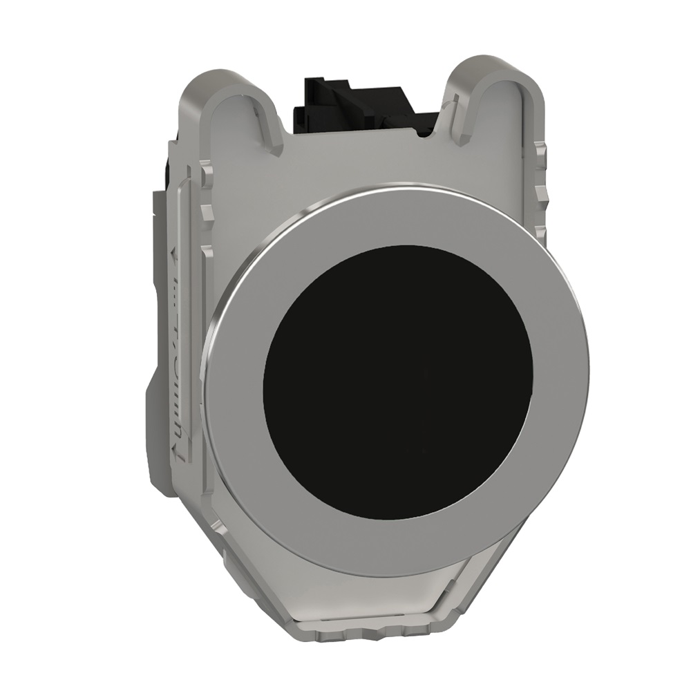 Pulsante nero filopannello 1NO