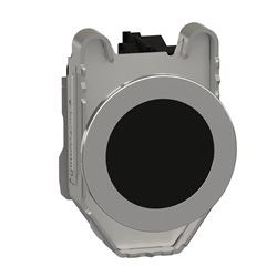 Pulsante nero filopannello 1NO