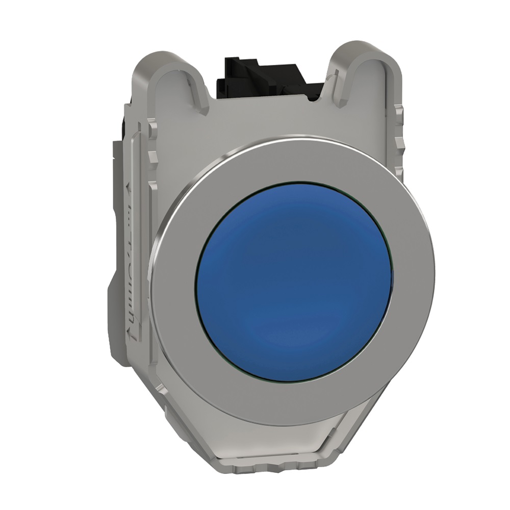 Pulsante blu filopannello 1NO
