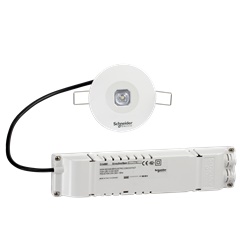 Exiway Smartbeam Incasso IP42 200lm Soccorritore Control Aree Antipanico Illuminazione Sicurezza
