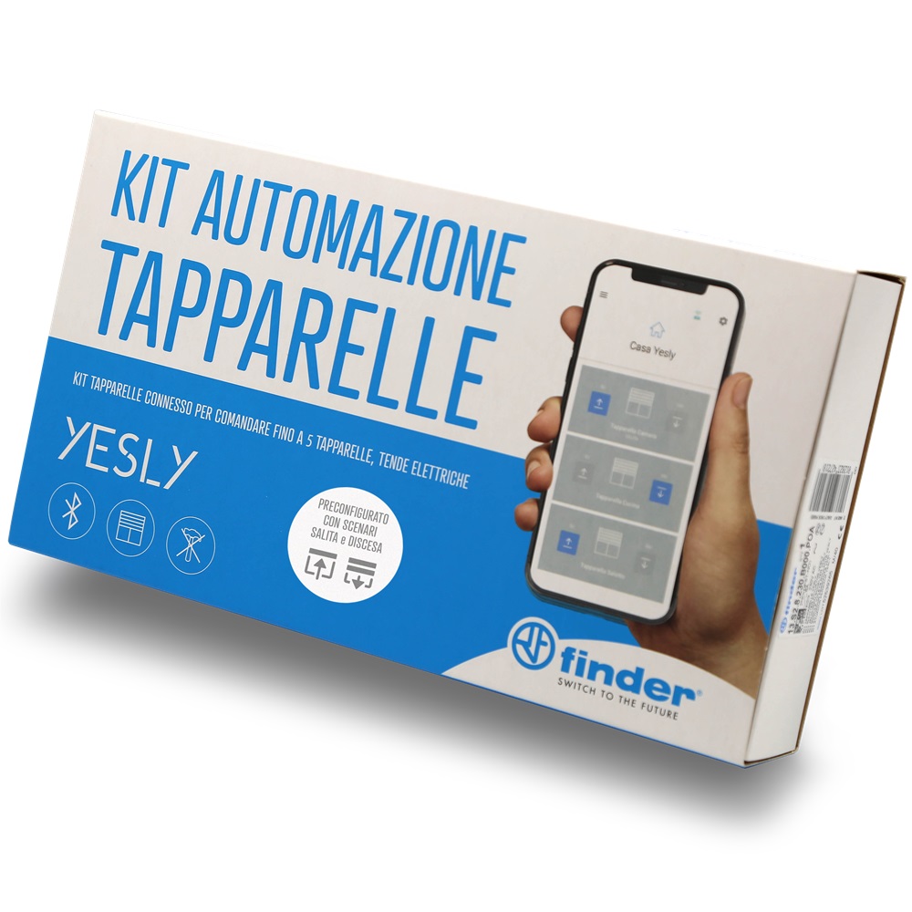 Attuatore Bluetooth del sistema YESLY specifico per tende/tapparelle elettriche