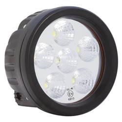LED REV LAMP 18W 6LED V10/30DC BK