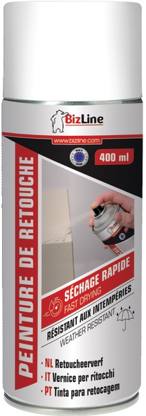 Vernice di ritocco RAL 7035 400 ml alta copertura per superfici elettriche e industriali
